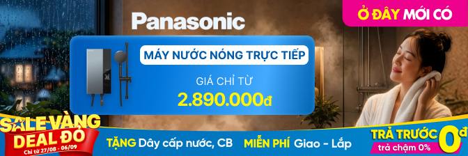 Máy nước nóng Panasonic 2025