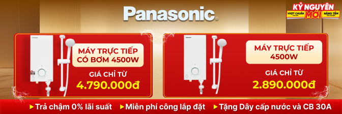 Máy nước nóng Panasonic 2025