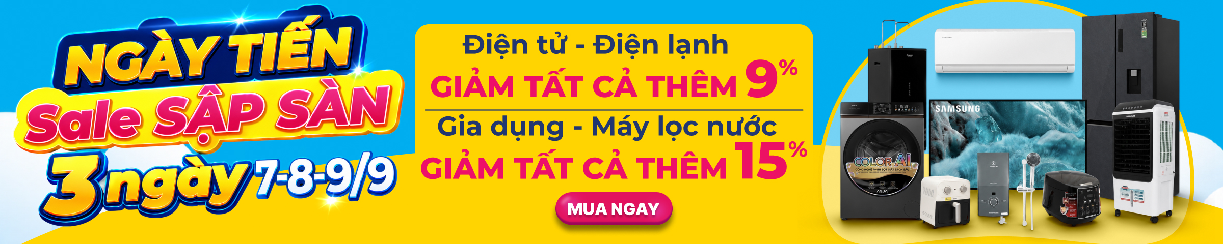 Banner Big Campaign Trang chủ