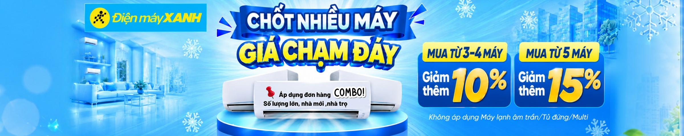 Banner Big Campaign Trang chủ