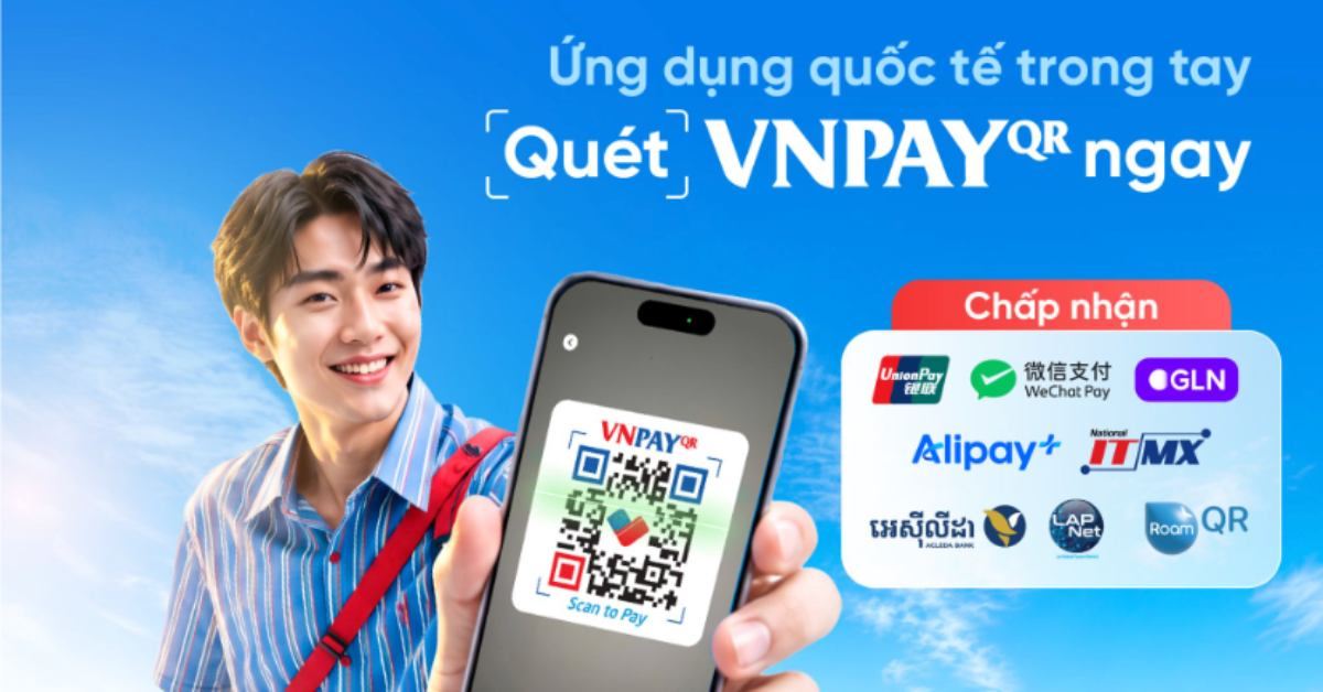 Du khách quốc tế dễ dàng thanh toán tại Thế Giới Di Động, Điện Máy Xanh và TopZone với VNPAY-QR
