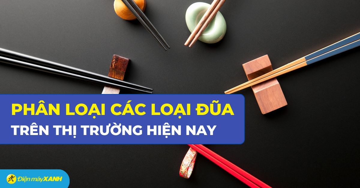 Phân loại các loại đũa trên thị trường? Nên chọn mua loại nào để sử dụng