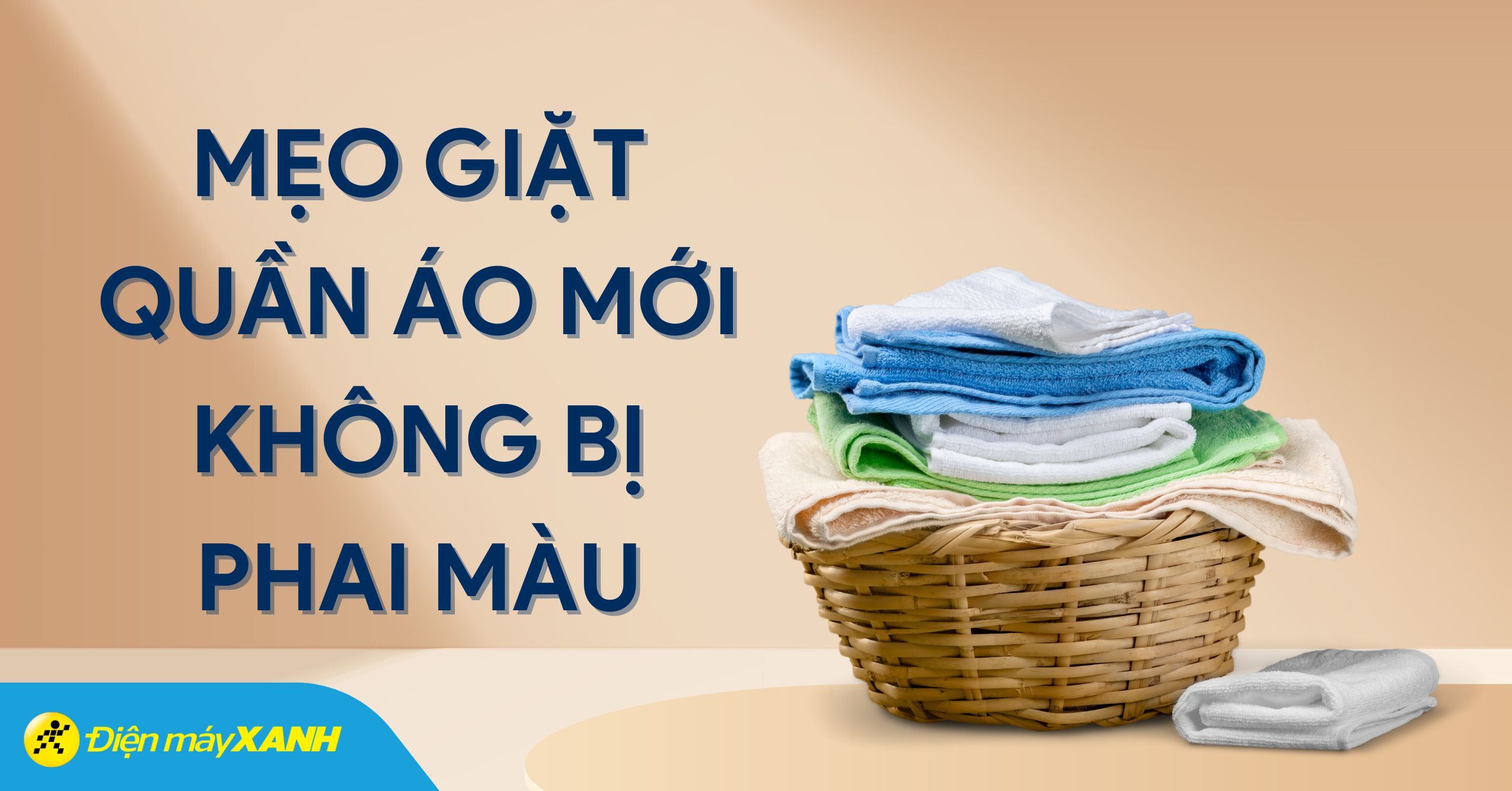 Mẹo giặt quần áo mới không bị phai màu bạn nên biết