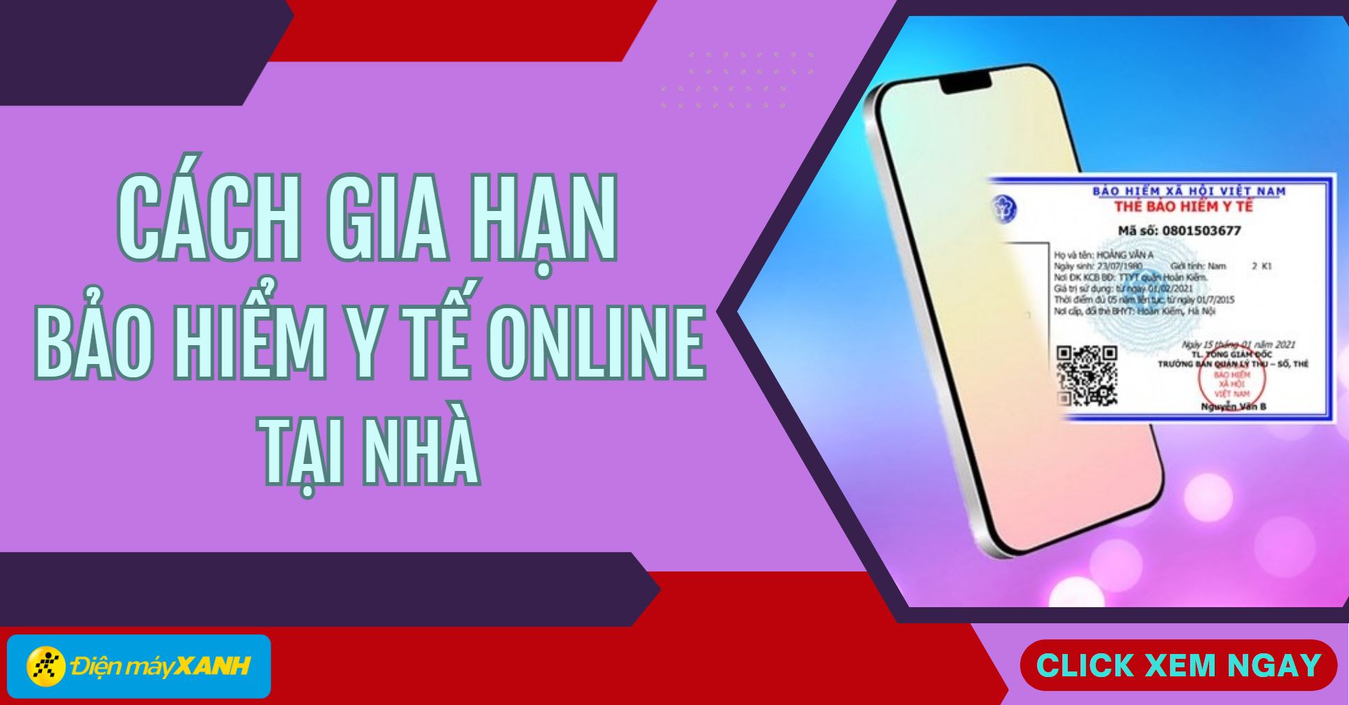 4 cách gia hạn bảo hiểm y tế online nhanh, tiện lợi tại nhà