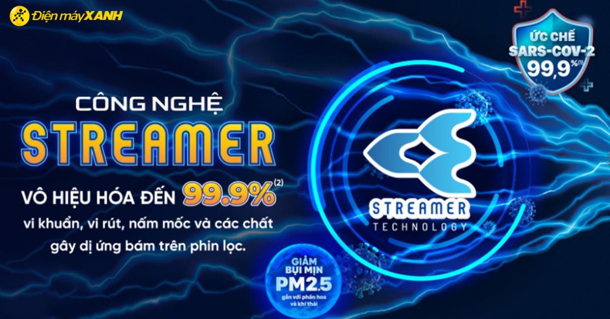 5 lợi ích tuyệt vời của công nghệ Streamer trên máy lạnh Daikin