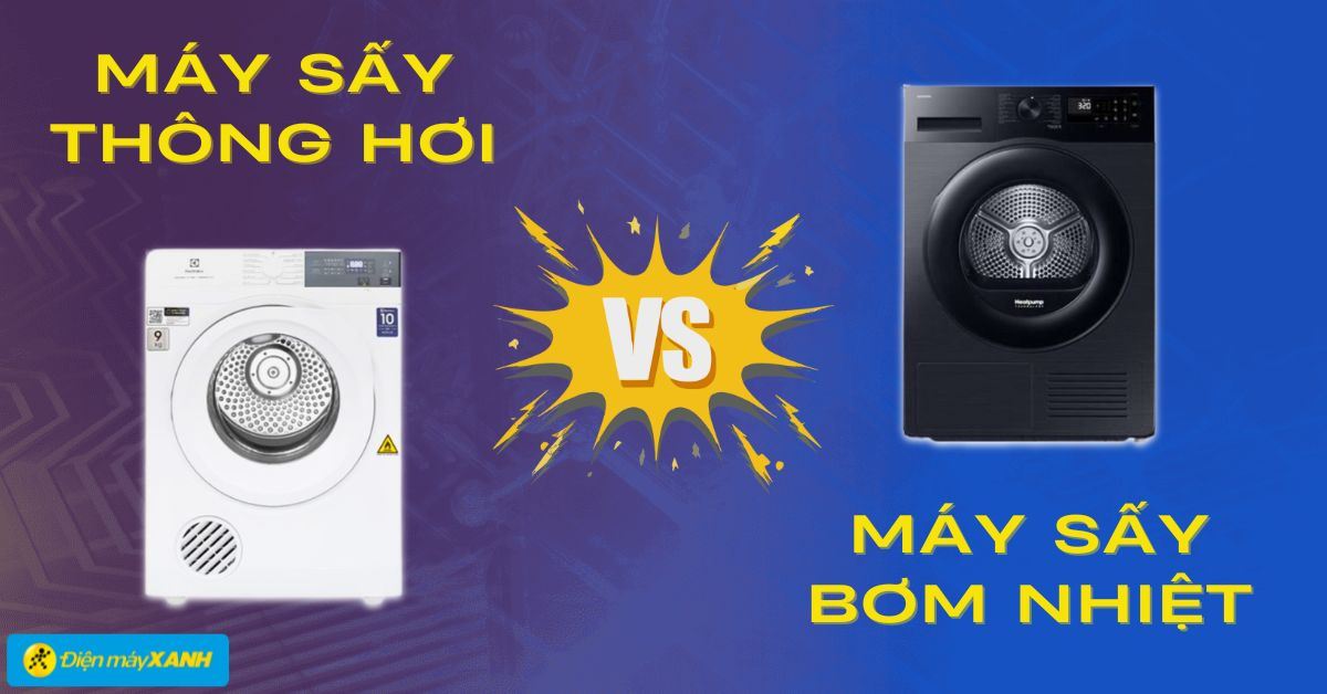 So sánh sự khác nhau giữa máy sấy thông hơi và bơm nhiệt