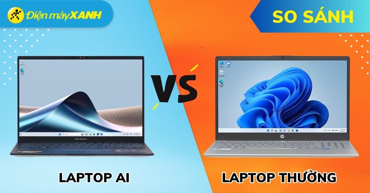 Laptop AI khác gì với laptop thường? Nên lựa chọn dòng laptop nào?