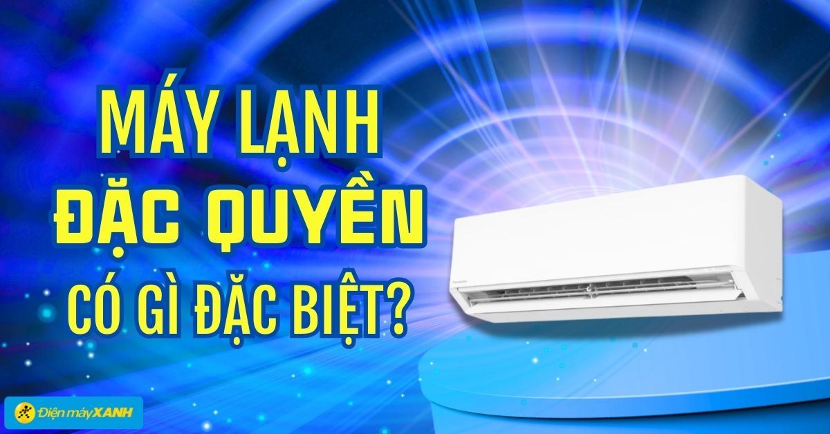 Điều hòa đặc quyền tại Điện máy XANH có gì đặc biệt?