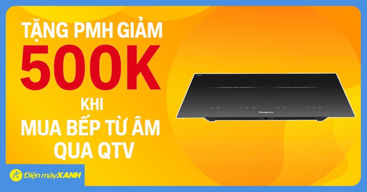 TẶNG PHIẾU MUA HÀNG (PMH) GIẢM 500K KHI MUA BẾP TỪ ÂM QUA TÀI KHOẢN APP QUÀ TẶNG VIP