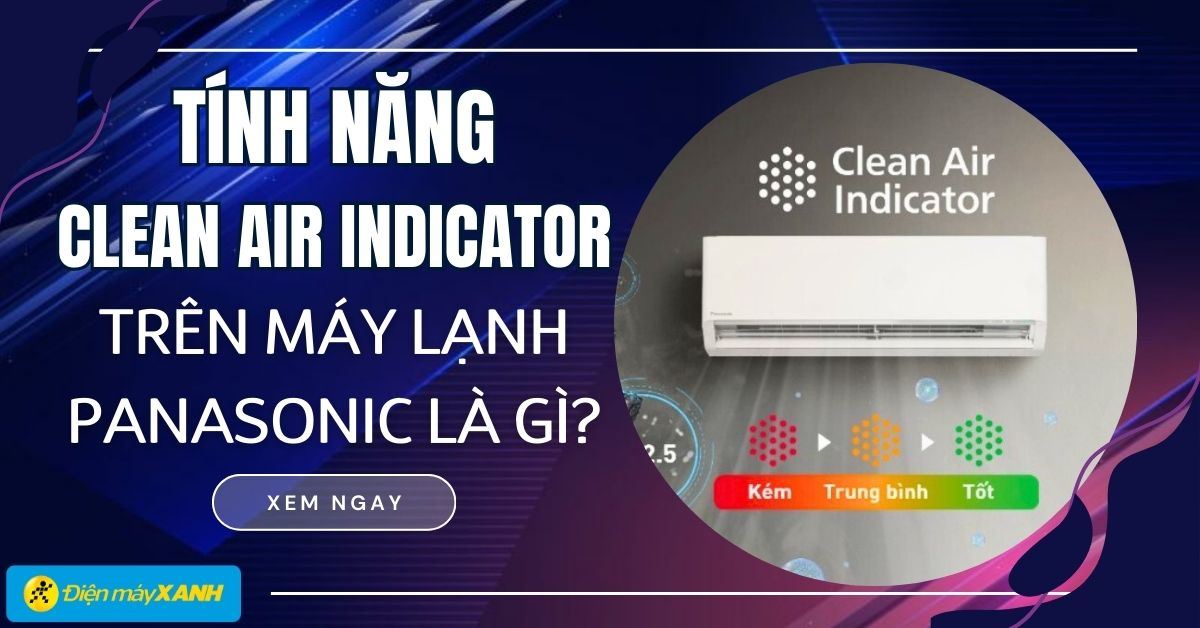 Điều hòa giúp nhận diện chất lượng không khí theo thời gian thực