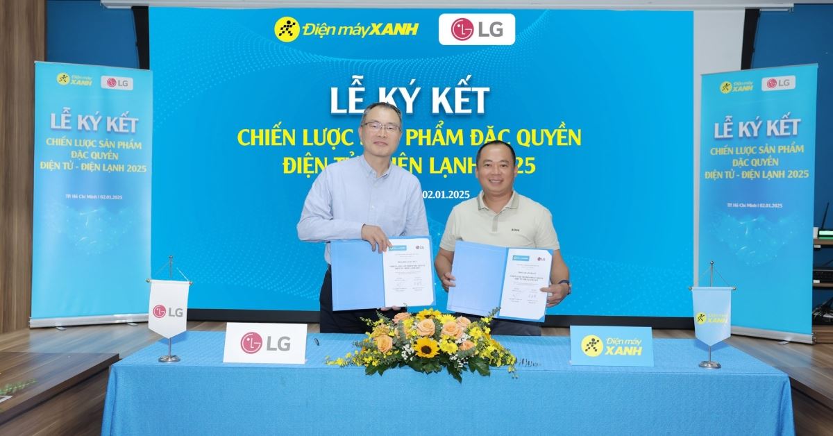 LG và Điện máy XANH hợp tác: Ưu đãi lớn cho dòng TV NanoCell AI 2025