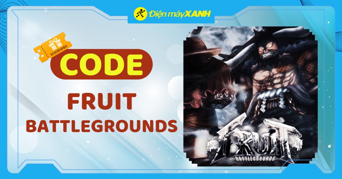 Code Fruit Battlegrounds tháng 01/2026 mới nhất và cách nhập code