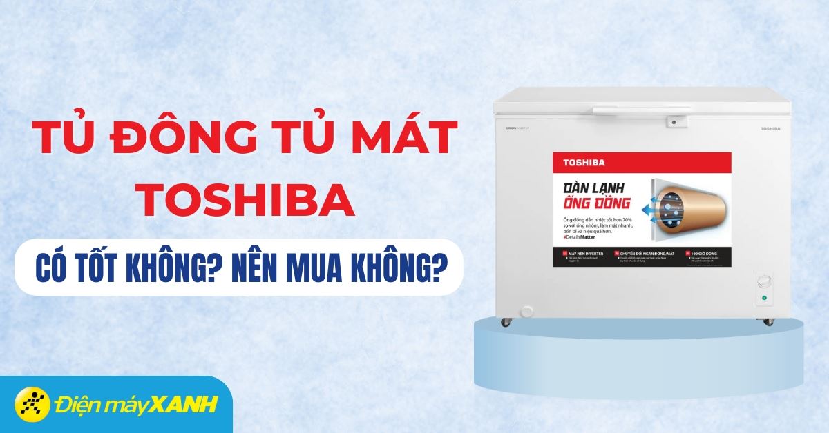 Tủ đông tủ mát Toshiba của nước nào? Có tốt không? Có nên mua không?
