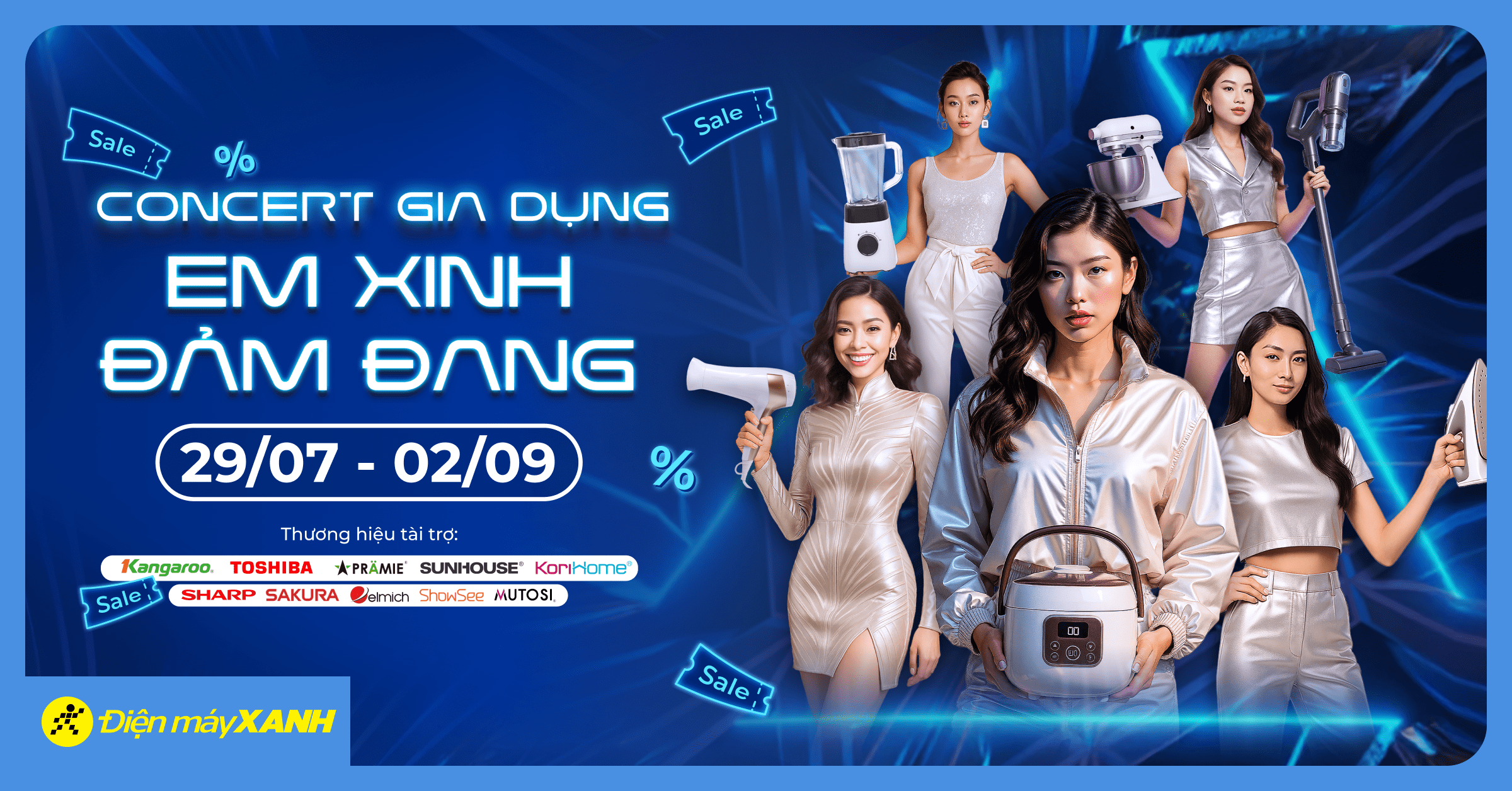 CONCERT GIA DỤNG ONLINE: QUẪY TUNG BẾP NÚC