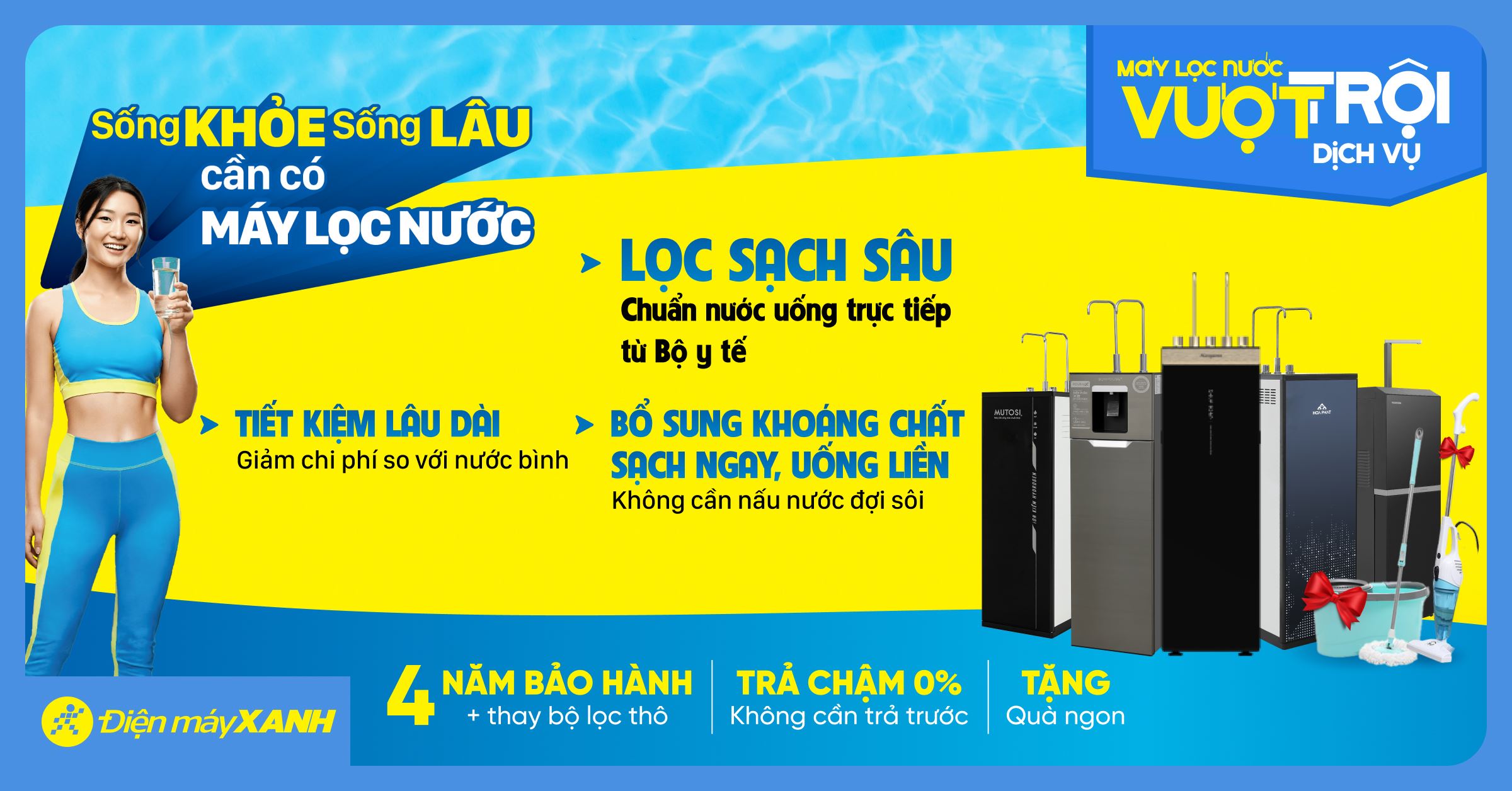 Deal Vô Cực – Sắm Cực Đã - Máy lọc nước GIẢM SỐC đến 47%
