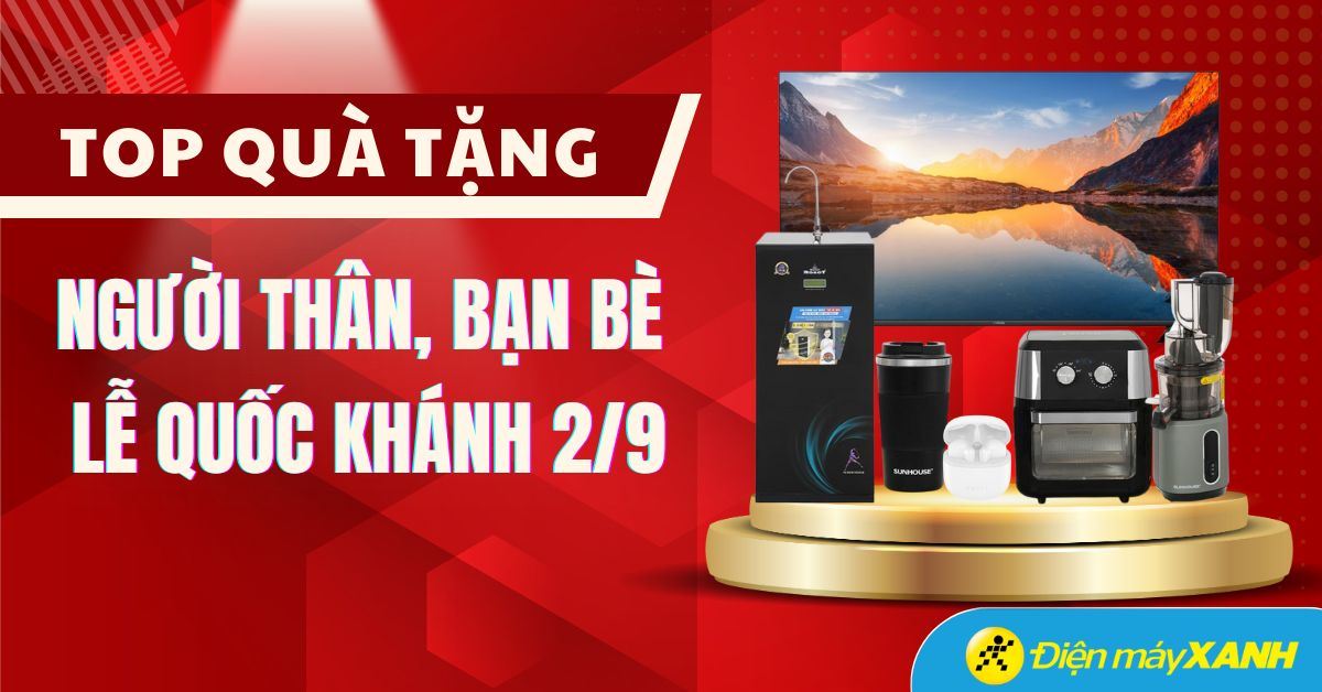 30+ món quà tặng ngày lễ Quốc Khánh 2/9 cho người thân, bạn bè