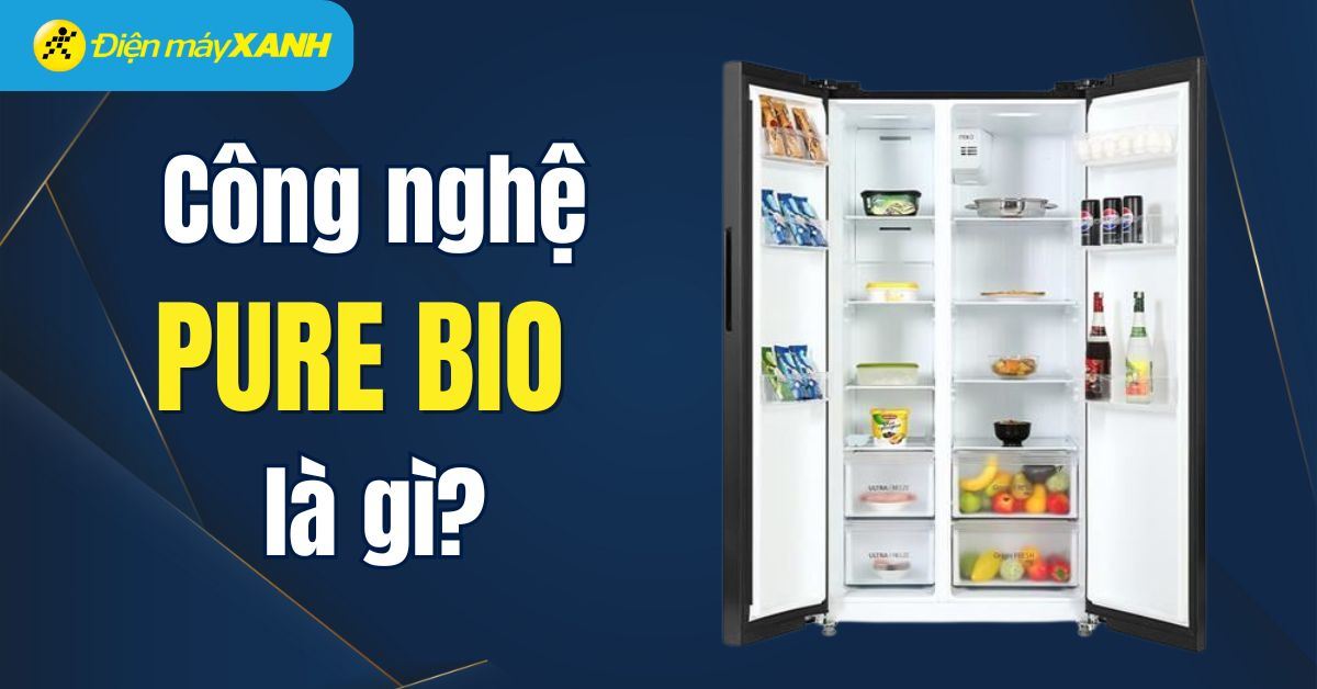 Công nghệ Pure Bio là gì? Gợi ý các mẫu tủ lạnh có công nghệ Pure Bio