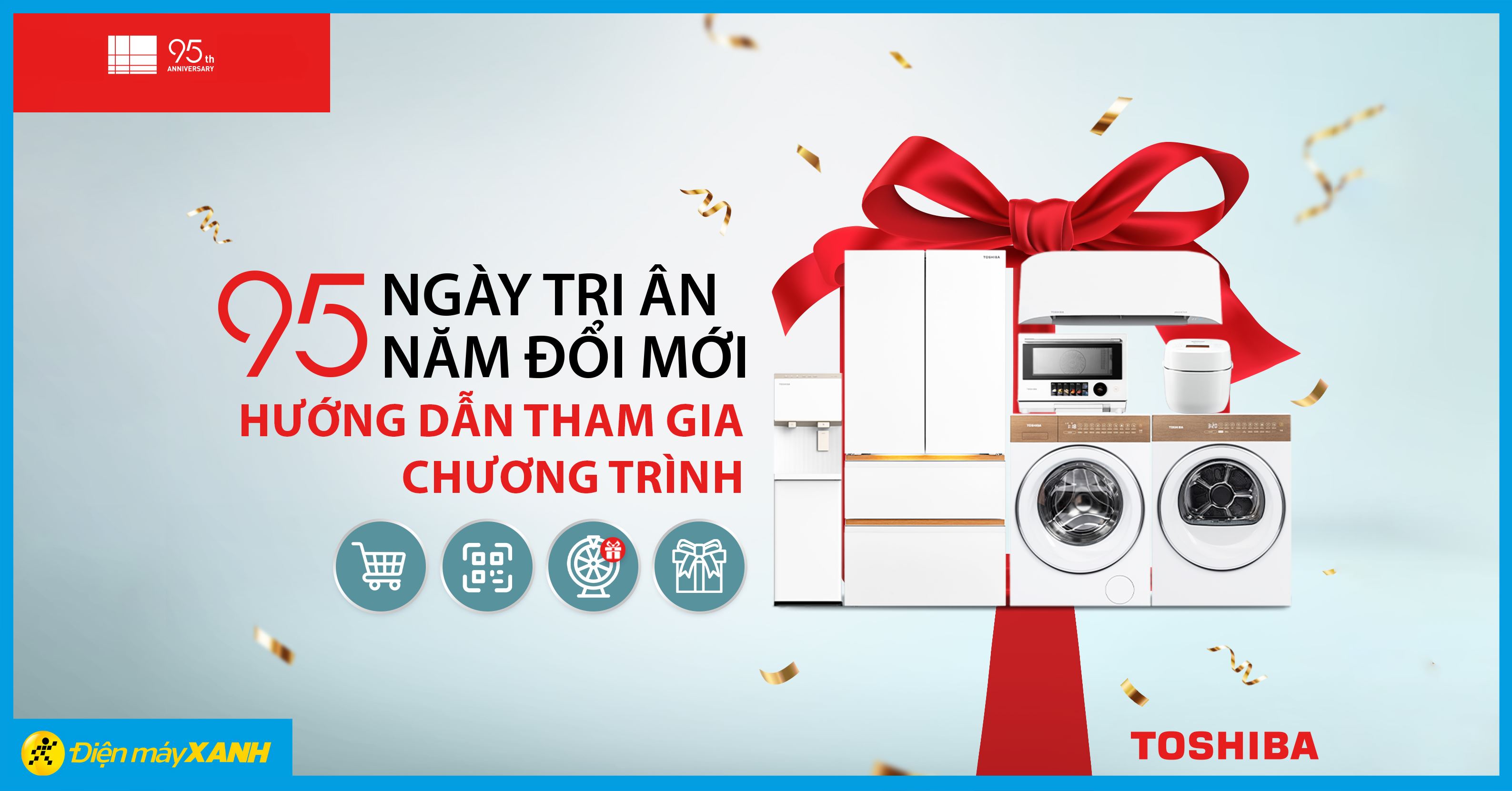 Toshiba 95 Ngày Tri Ân 95 Năm Đổi Mới Với Hơn 2000 Giải Thưởng