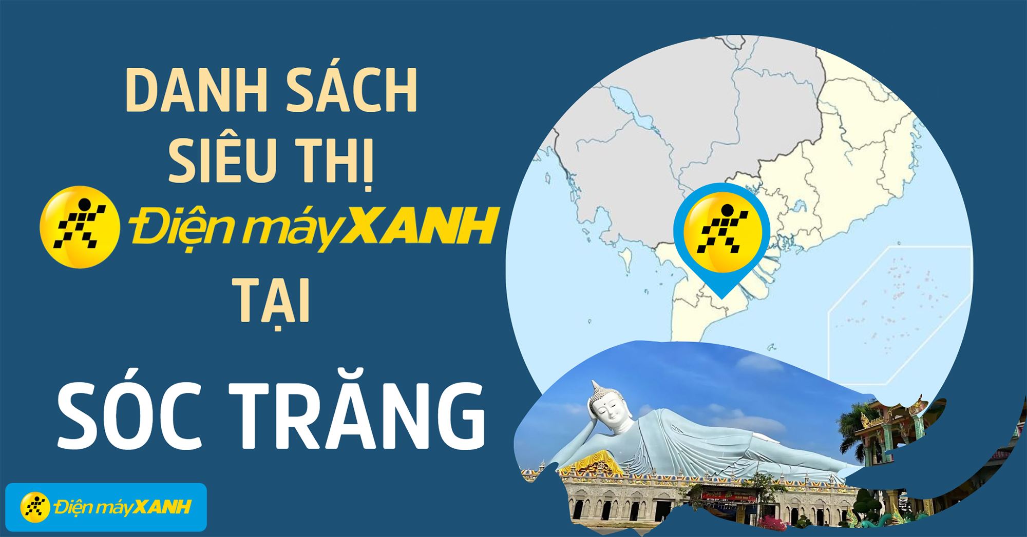 Top 36 Siêu thị Điện máy XANH Sóc Trăng gần bạn