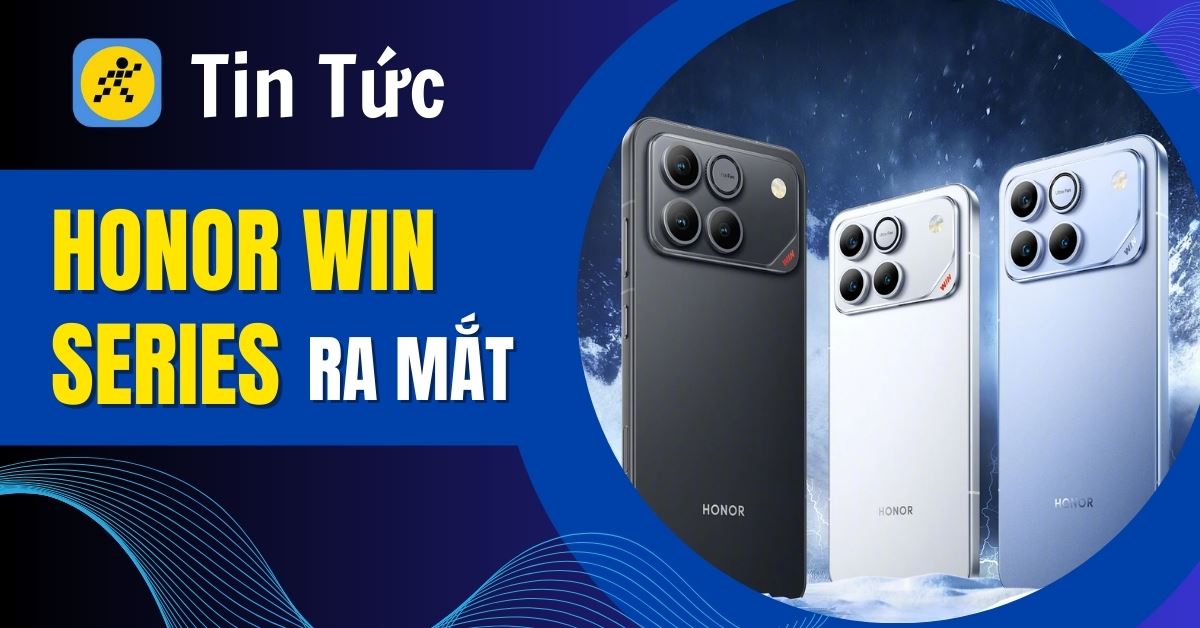HONOR Win Series ra mắt: Lần đầu có quạt tản nhiệt vật lý, pin 10000mAh