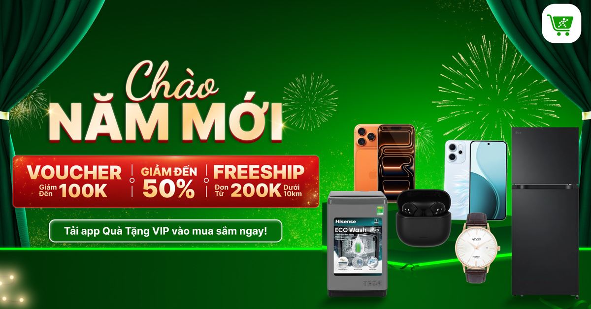 MWG SHOP - NĂM MỚI RỘN RÀNG - DEAL NGẬP TRÀN LỊCH SALE THÁNG 1 - CHỐT ĐƠN TƯNG BỪNG