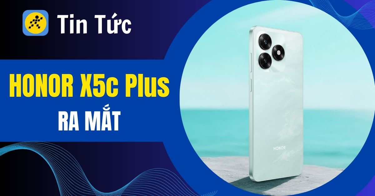 HONOR X5c Plus ra mắt: Pin bền 4 năm, màn hình 90Hz, giá chỉ hơn 3 triệu đồng