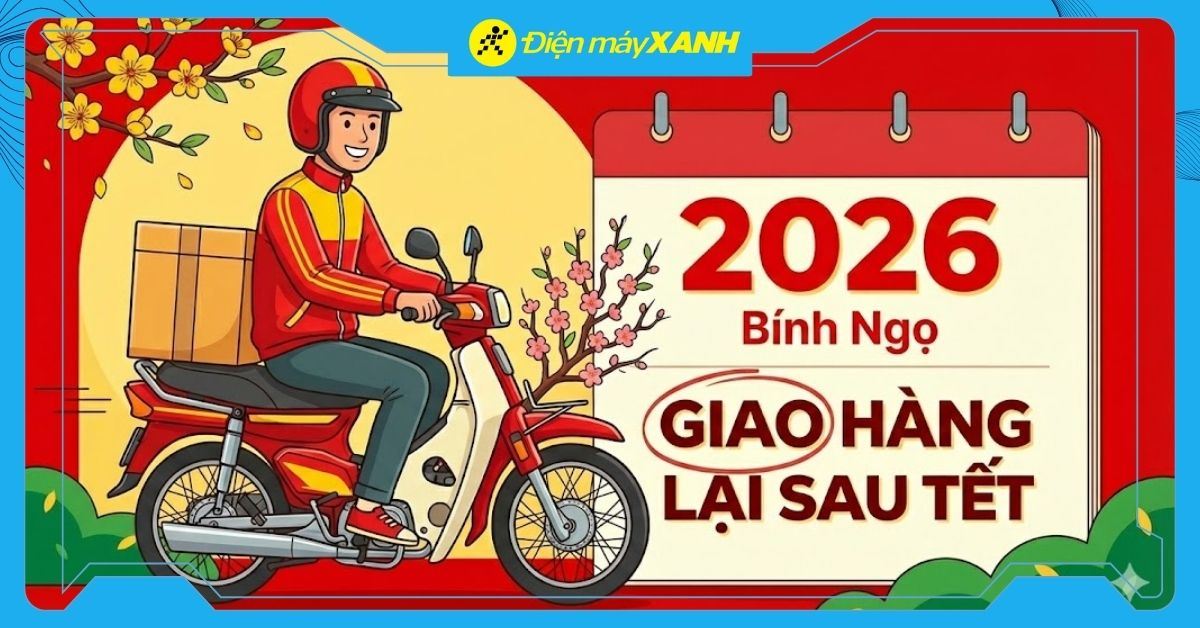 Shipper khi nào giao hàng lại sau Tết 2026 Bính Ngọ? Lưu ý khi mua hàng