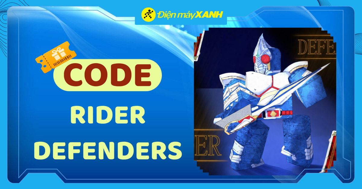 Code Rider Defenders mới nhất tháng 03/2026, cập nhật liên tục và cách nhập code