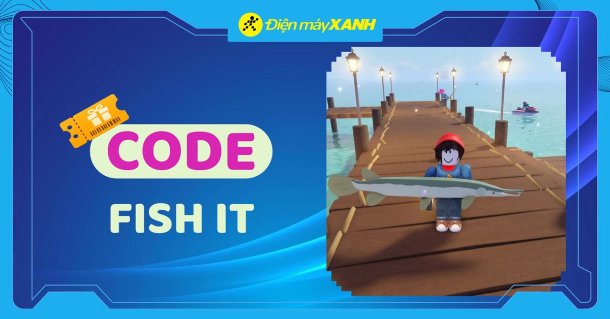 Code Fish It Roblox mới nhất tháng 04/2026, cập nhật liên tục và cách nhập chi tiết