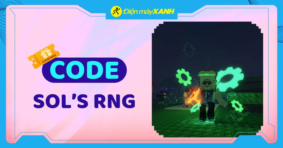 Code Sol’s RNG Roblox mới nhất tháng 04/2026, cập nhật liên tục và cách nhập code
