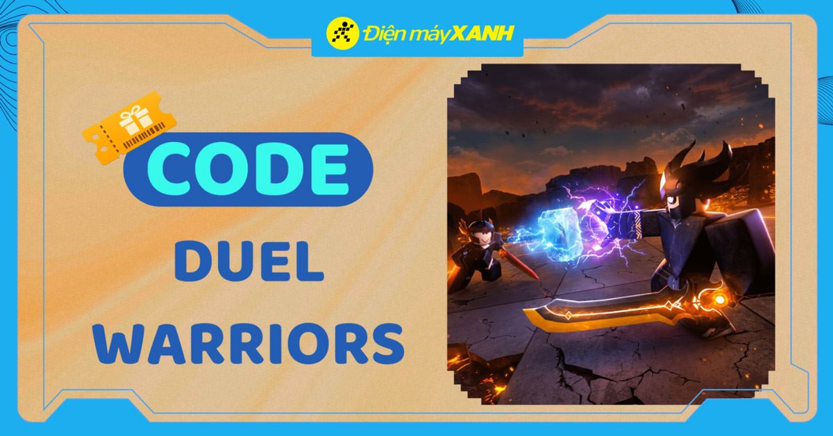 Code Duel Warriors mới nhất tháng 04/2026 cập nhật liên tục và cách nhập code