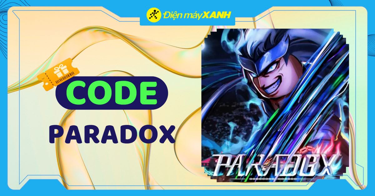 Code Paradox Roblox mới nhất tháng 06/2026, cập nhật liên tục và cách nhập code chi tiết