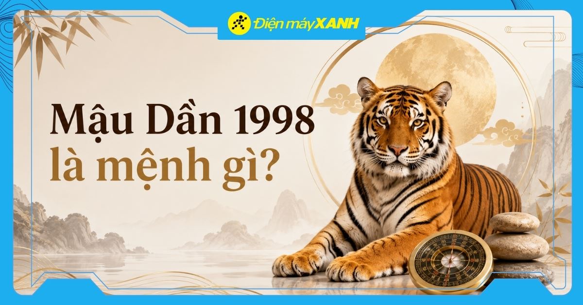 Mậu Dần 1998 là mệnh gì? Hợp với tuổi nào? Gợi ý đồ hợp phong thuỷ