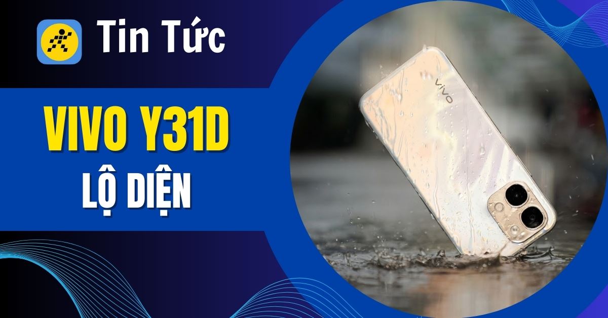 vivo Y31d hé lộ: Thiết kế cánh bướm độc bản, pin khủng 7.200mAh dùng 6 năm