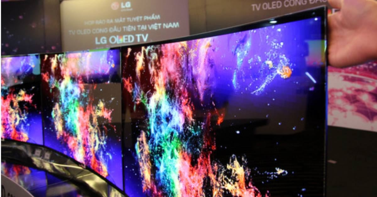 LG ra mắt TV OLED 55 inch màn hình cong giá hơn 200 triệu