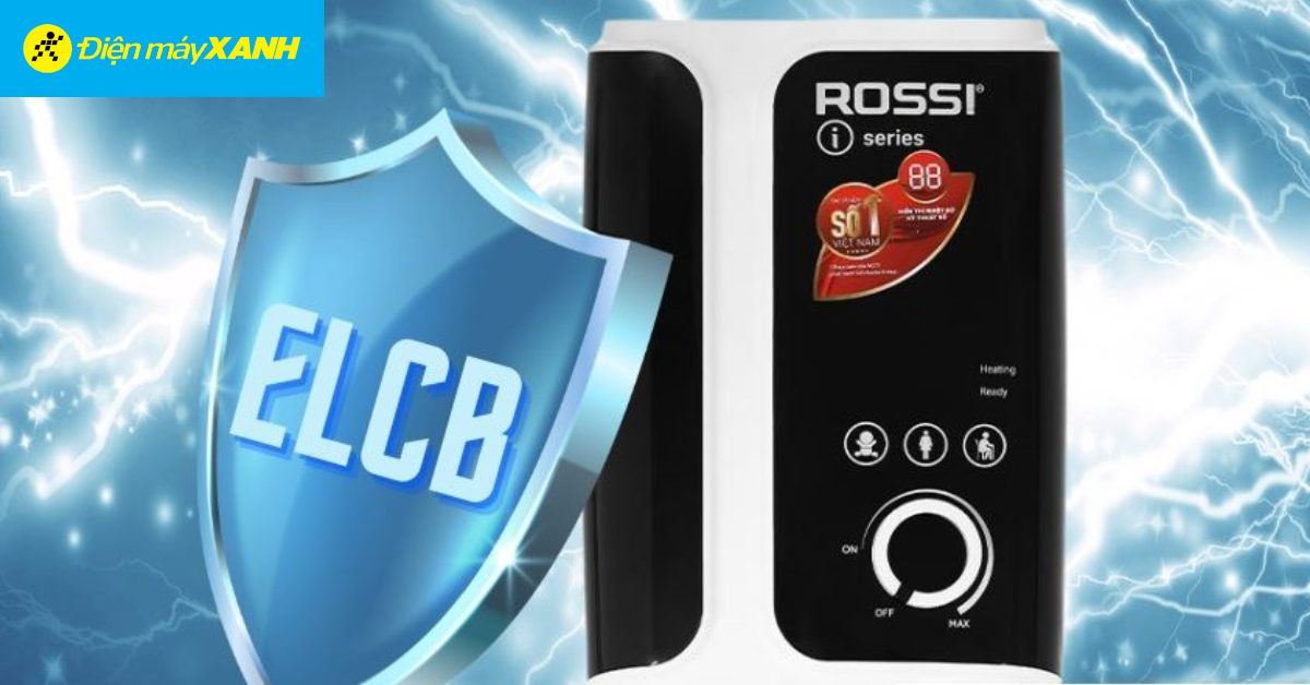 Thay đổi ngoại quan máy nước nóng Rossi RIS-450RE/RIS-450REP