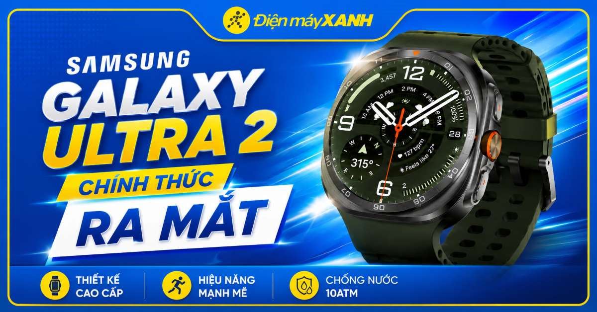 Samsung Galaxy Watch Ultra 2: Pin 800mAh, Màn hình 5.000 nits