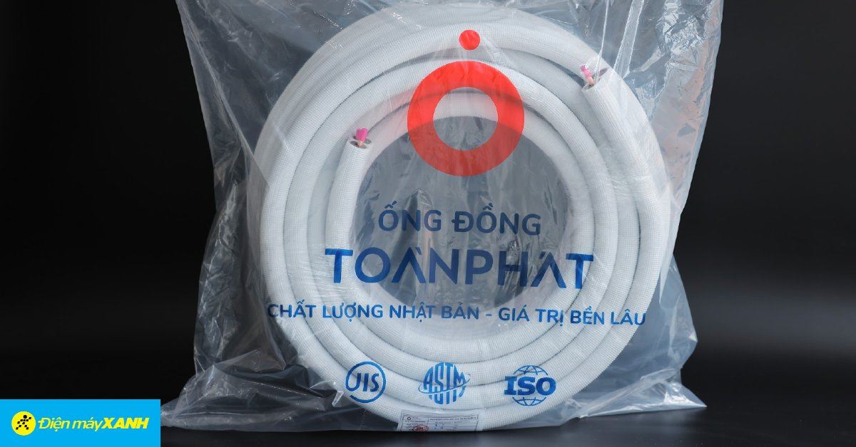 Ống đồng bọc bảo ôn Toàn Phát: Giải pháp vật liệu tiêu chuẩn Nhật Bản