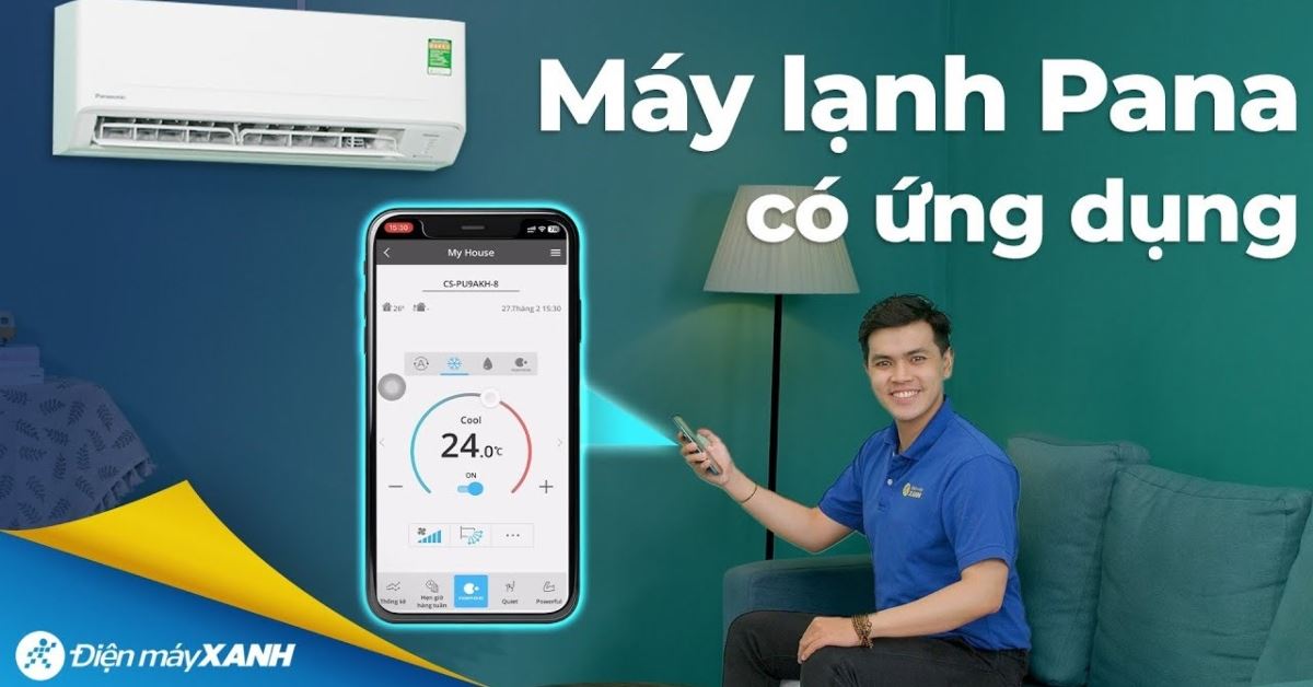 Đánh giá máy lạnh Panasonic Inverter 1 HP CU/CS-PU9AKH-8 chi tiết