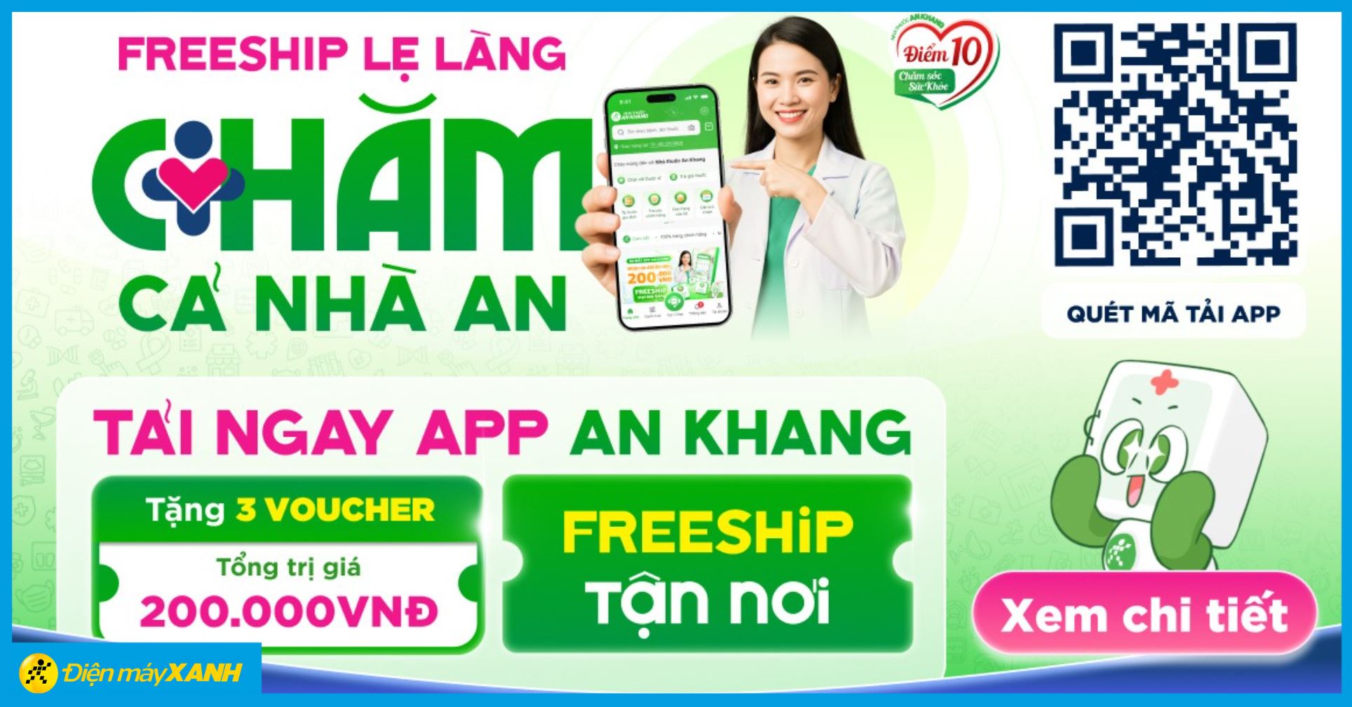 TẢI APP AN KHANG - NHẬN NGAY ƯU ĐÃI: Voucher đến 200.000đ và Freeship mọi đơn hàng!