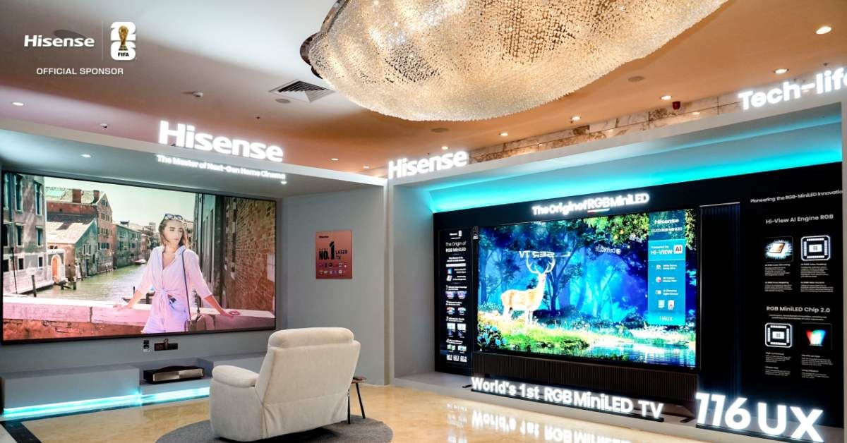 RA MẮT TV FLAGSHIP 116” UXQ RGB MINILED & L9Q LASER TV TẠI HỘI NGHỊ ĐỐI TÁC ASEAN 2026
