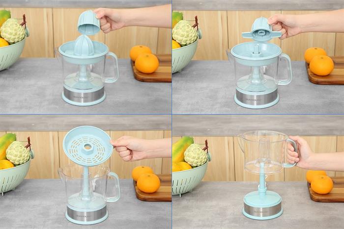 Máy vắt cam Sunhouse 25W SHD5500DMX Màu Xanh Dương