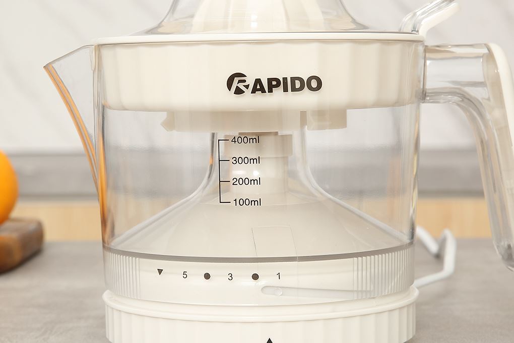 Máy vắt cam Rapido ROJ-40D Màu Trắng - Kem