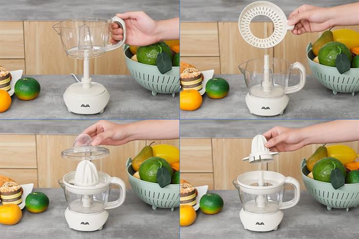 Máy vắt cam AVA 40W D-8005A Màu Màu be