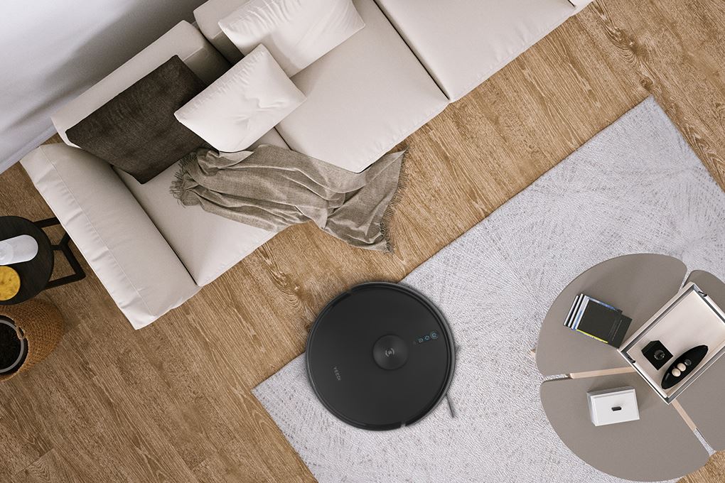 Robot hút bụi lau nhà Ecovacs Deebot Y1 PRO Màu Đen