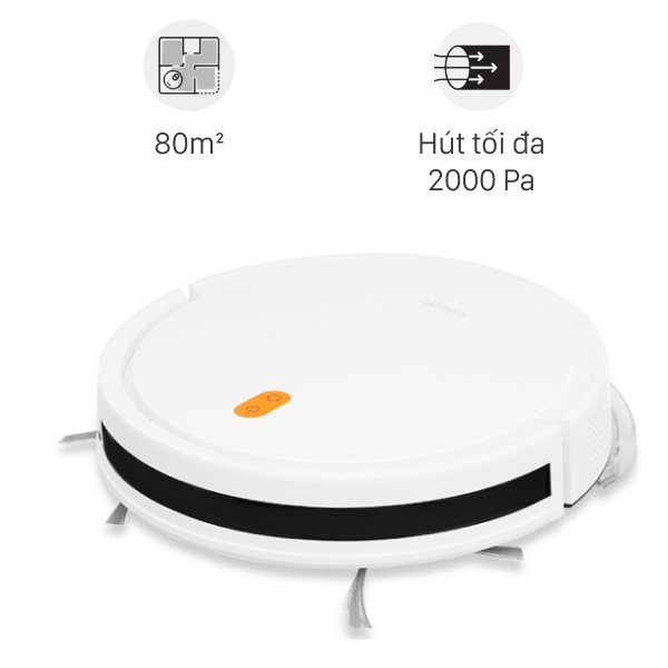 Robot hút bụi lau nhà Xiaomi Vacuum E5 - Trắng