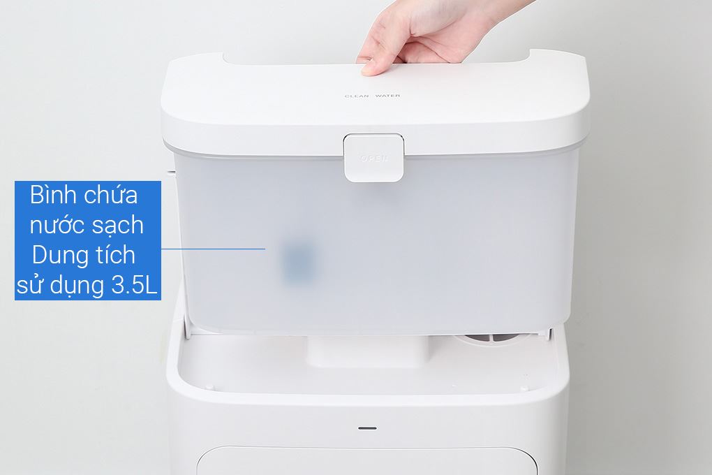Robot hút bụi lau nhà Ecovacs Deebot N30 PRO OMNI Màu Trắng