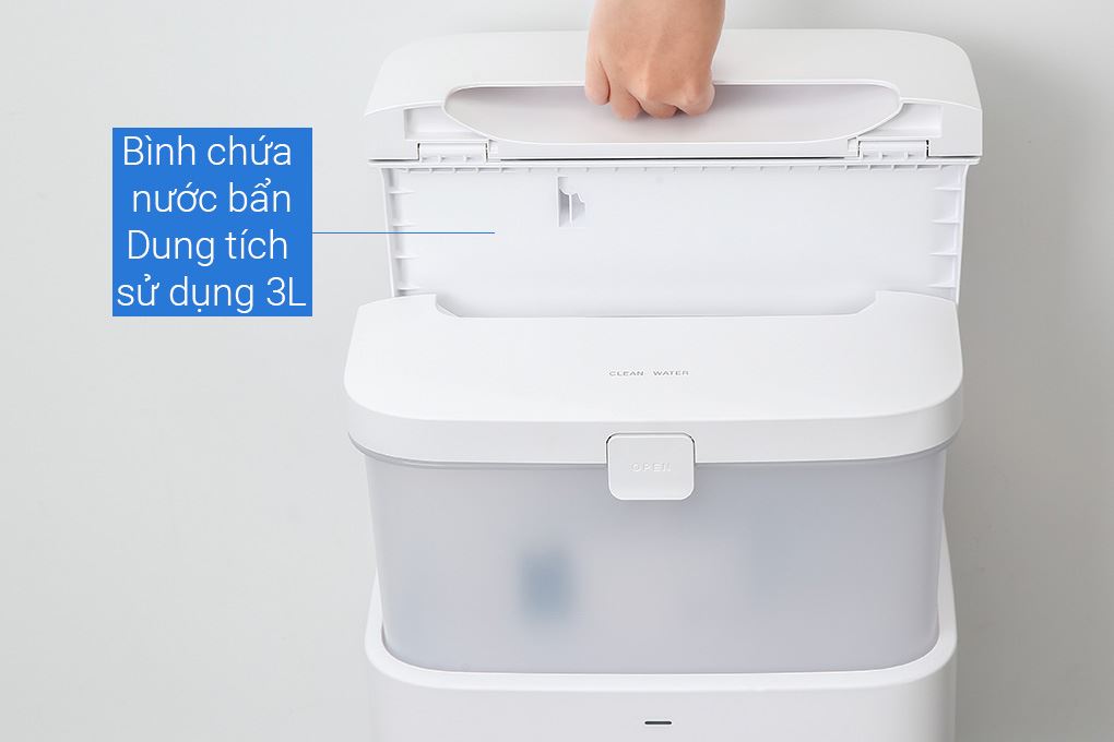 Robot hút bụi lau nhà Ecovacs Deebot N30 PRO OMNI Màu Trắng