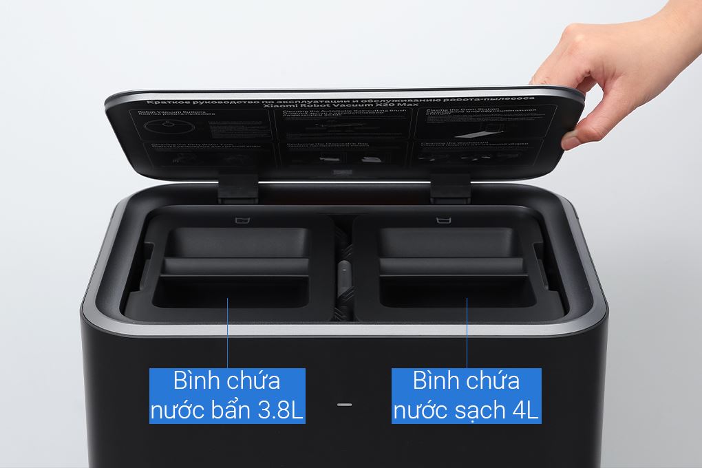 Robot hút bụi lau nhà Xiaomi X20 Max Màu Đen