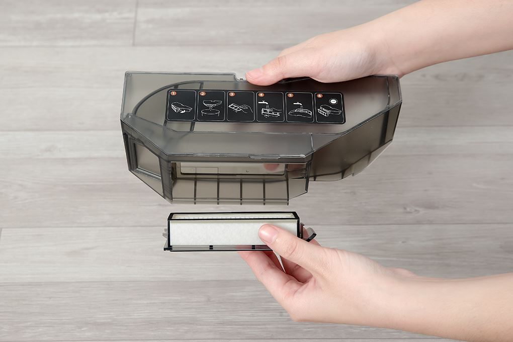 Robot hút bụi lau nhà Dreame X50 Ultra Màu Đen - Bạc